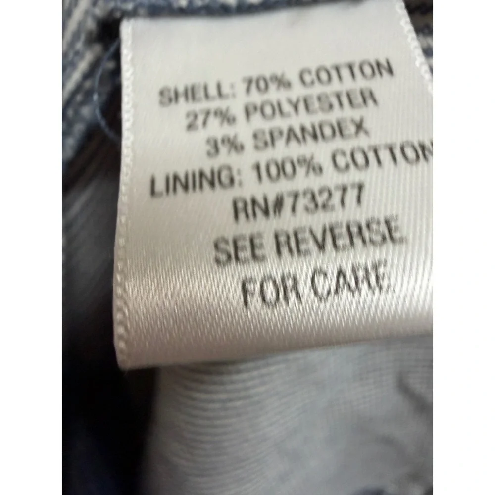 Sonoma Life + Style Women's Medium Striped Belted Trench Coat Blue Lightweight